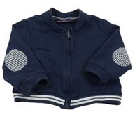 Tmavomodrá propínací mikina zn- Sergent major