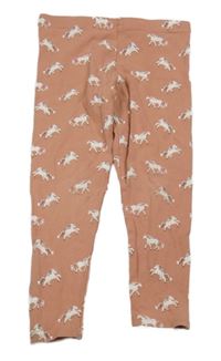 Staroružové legíny s koníky Primark