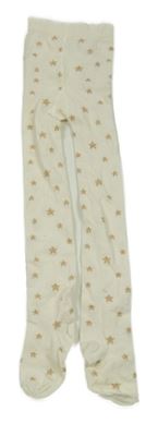 Smetanové punčocháče s hvězdami H&M