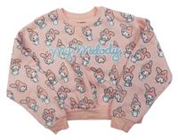 Ružová mikina s potiskem - My Melody Sanrio