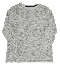 Bielo-čierne pruhované tričko H&M