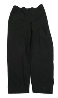 Čierne slávnostné nohavice s pukmi M&S