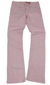 Svetloružové fit squin rifle H&M