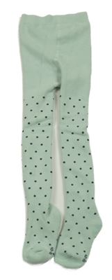 Svetlomodré bodkované teplákové pančuchy Topolino