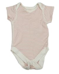 Ružovo-biele pruhované body M&S