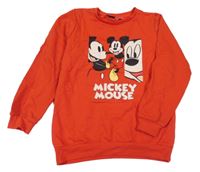 Červená mikina s Mickeym LC Waikiki