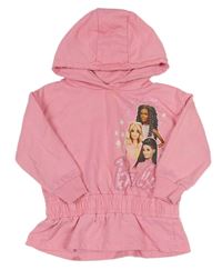 Ružová mikina s Barbie a kapucňou zn. Barbie