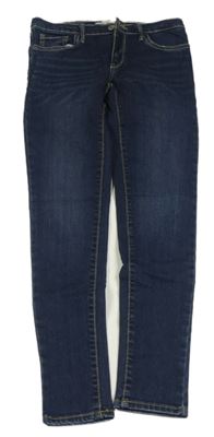 Tmavomodré super skinny rifle Levi´s