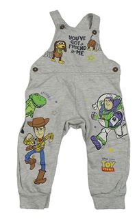 Svetlosivé melírované na traké tepláky s Toy Story Disney