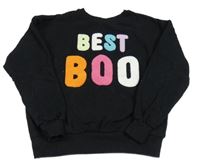 Čierna mikina s nápisom George