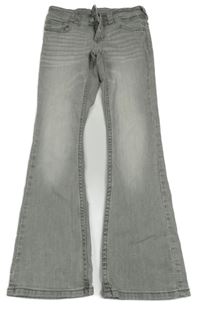 Šedé bootcut leg rifle H&M