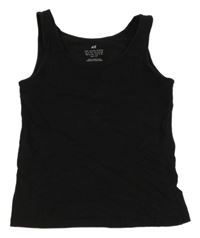 Čierny crop top H&M