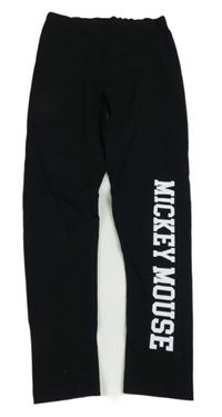 Čierne legíny s nápisom C&A