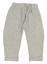 Sivé melírované tepláky Matalan