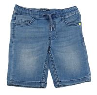 Modré teplákové riflové kraťasy Matalan