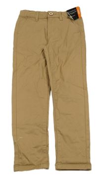 Nové - béžové plátěné chino kalhoty St. Bernard