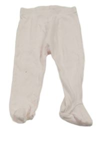 Světlerůžové žebrované polodupky Matalan