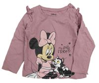 Ružové tričko s Minnie Sinsay