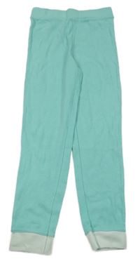 Tyrkysové ľahké tepláky