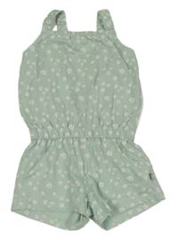 Mintový kraťasový overal s mušlemi Liegelind