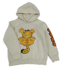 Béžová mikina s Garfieldem a kapucí LC Waikiki