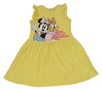 Žlté šaty s Minnie a Daisy H&M