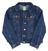 Tmavomodrá rifľová bunda Denim Co.
