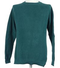 Pánský tmavozelený svetr Primark 