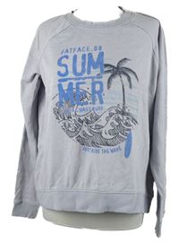 Dámská lila mikina s potiskem Fat Face 