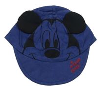 Tmavomodrá bavlnená šiltovka s Mickey Mousem George