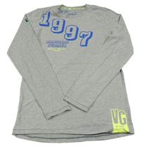 Světlešedé triko s číslem Vingino