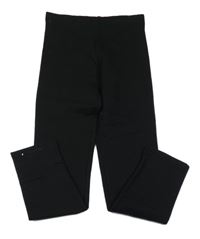 Čierne teplákové legíny H&M