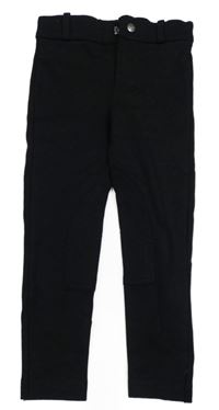 Nové - Čierne teplákové jezdecké nohavice Decathlon