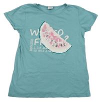 Mintové tričko s melónom