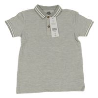 Nové - Sivé melírované polo tričko F&F
