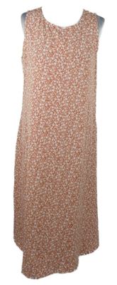 Dámske staroružové kvetované šaty Shein