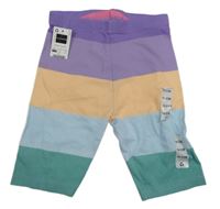 Nové - Farebné pruhované capri legíny Dunnes stores