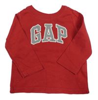Červené triko s logem GAP