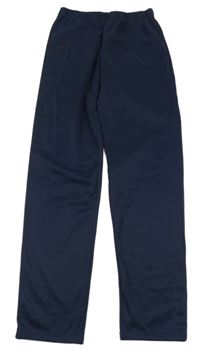 Tmavomodré sportovní tepláky Decathlon