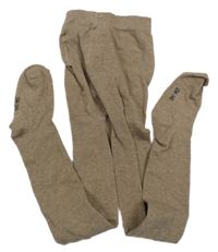 Hnedé melírované pančuchy Ergee