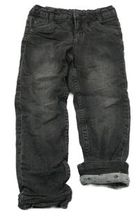 Tmavošedé podšité rifle Pocopiano