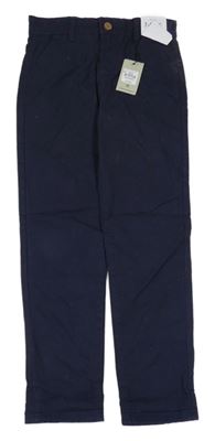 Nové - Tmavomodré plátěné kalhoty Denim Co.