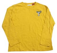 Žlté tričko so Snoopym Zara