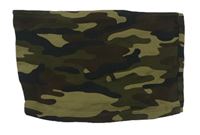 Kaki-hnedý army bandeau top zn. Matalan