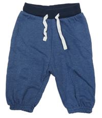 Tmavomodré cuff tepláky Topomini