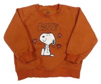 Skořicová mikina so Snoopym