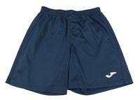 Tmavomodré funkčné športové kraťasy s logom JOMA