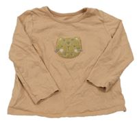 Světlehnědé triko se šelmou George