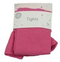 Nové - tmavorůžové punčocháče F&F