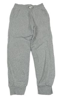 Sivé melírované tepláky M&S